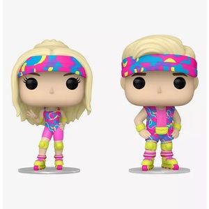 Funko Barbie Pop! Movies Skating Barbie & Skating Ken Set Hot Topic Exclusive